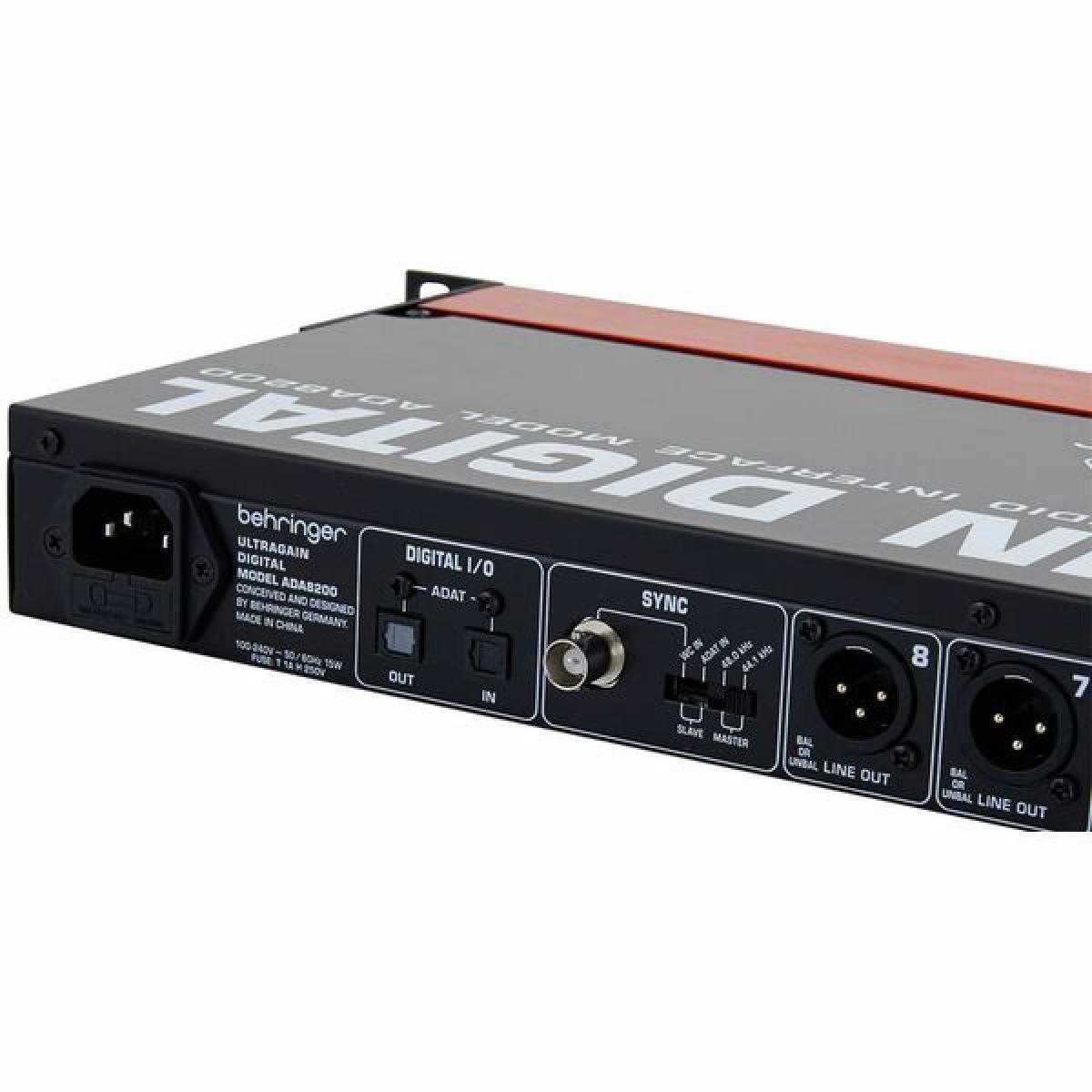 DJ機材 Behringer ULTRAGAIN DIGITAL ADA8200 DJ機材 Behringer ULTRAGAIN DIGITAL ADA8200 Behringer